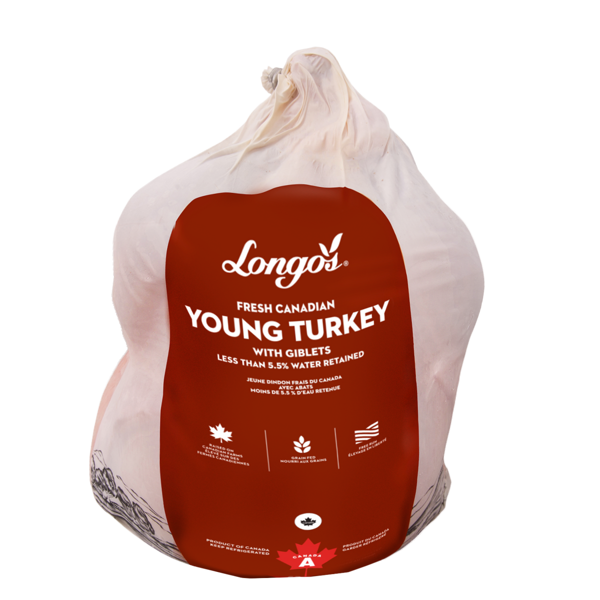 Longo’s Fresh Turkey, $2.79/lb.
